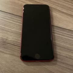 iPhone SE 第2世代 レッド 128 GB SIMフリー　本体のみのサムネイル