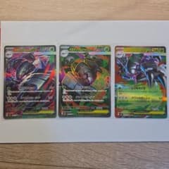 メガグソクムシャex SAR SR RR 3枚セット ポケモンカード - メルカリ