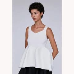 CFCL シーエフシーエル POTTERY SLEEVELESS TOP WHT - メルカリ