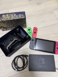 Nintendo Switch 本体 ピンク/グリーン 64GBのサムネイル