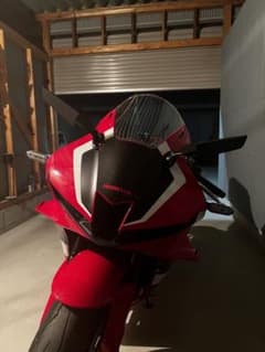 カウルバイク用　ステルス風ミラーのサムネイル
