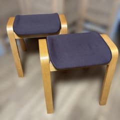 木製スツール2脚セット スツール スタッキング 2脚セット コンパクト キッチン ダイニング