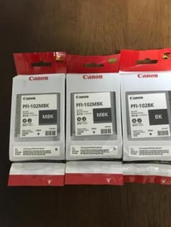 Canon 大判プリンター 純正インク3個セット PFI-102のサムネイル