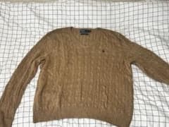 Ralph Lauren ケーブルニット Vネック セーター Mのサムネイル