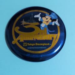 東京ディズニーランド 3周年記念 缶バッジ 1986年 - メルカリ