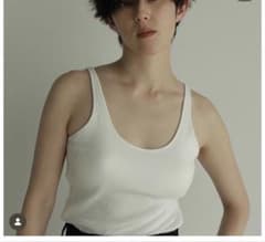 ETRE TOKYO ナローショルダーカップインタンク （F　WHITE）のサムネイル