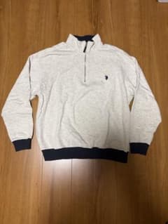 U.S. POLO ASSN. ハーフジップ スウェット Mのサムネイル