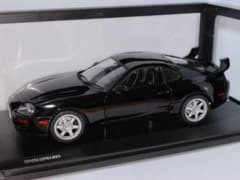 ソリド トヨタ 80スープラ ミニカー ブラック 1/18 JZA80 - メルカリ