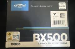【新品】Crucial MX500 1000GB 2.5インチSSD 未使用のサムネイル