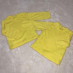 モナ様　新品　ロンＴシャツ　黄色　イエロー　Gapパジャマ　４個セット　双子のサムネイル