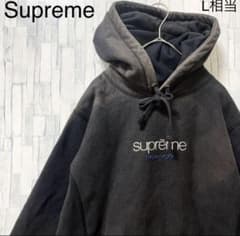 シュプリーム パーカー スウェット センターロゴ パーカー  長袖 S カナダ製のサムネイル