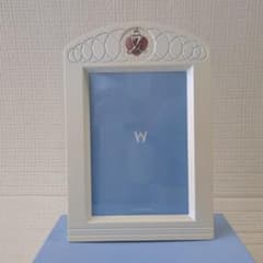 WEDGWOOD フォトフレーム ハート チャーム 写真立て 未使用のサムネイル