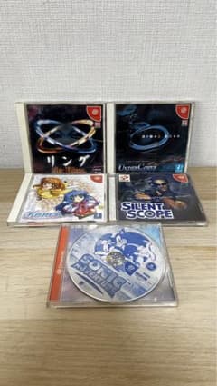 セガ　ドリームキャスト　ソフト　5点セットのサムネイル