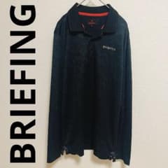 ブリーフィング BRIEFING カモフラ 長袖 シャツ ゴルフ GOLF 黒 - メルカリ