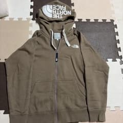 THE NORTH FACE ジップパーカー ブラウン Mのサムネイル