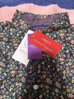 MINATONO TENRANKAI LIBERTY 長袖シャツ 花柄 MINATONO TENRANKAI LIBERTY 長袖シャツ 花柄 - メルカリ