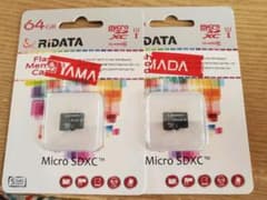 ＊BBs.4様専用＊RiDATA 64GB microSD 2枚セットのサムネイル