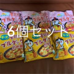 ブルダック炒め麺6個セット チーズ3個、カルボ3個のサムネイル