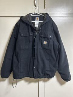 Carhartt フリースライニングジャケット ブラックのサムネイル