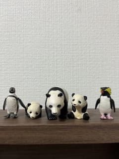 【アニア】 パンダ ペンギン 5体のサムネイル