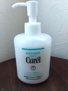 キュレル乳液ケアメイク落としのサムネイル