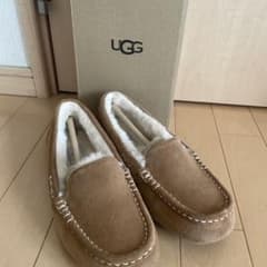 ☆美品☆UGG モカシン (25cm) アンスレー チェスナット - メルカリ