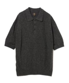 EXCLUSIVE】BATONER SILK KNIT POLO SHIRT - メルカリ