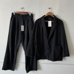 shiun garment dye wool セットアップ Sサイズ - メルカリ