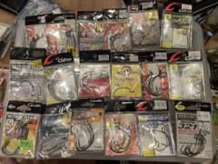 フック、シンカー、ルアー　セット　まとめ売り　処分　バス釣り引退のサムネイル