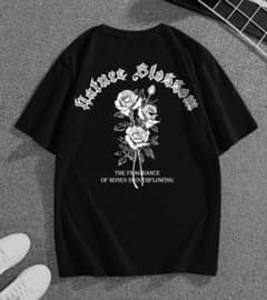 入手困難！大バズり！即日完売！バラT ローズTシャツ やりらふぃー着用のサムネイル