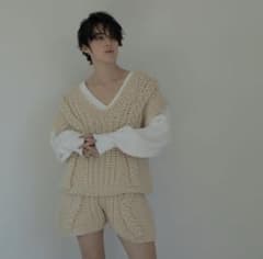 ETRE TOKYO エトレトウキョウ ケーブルニットベスト - メルカリ