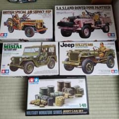1/35 プラモデル　米軍　自衛隊　タミヤ　ジープ　アメリカ　陸軍　ミリタリーのサムネイル