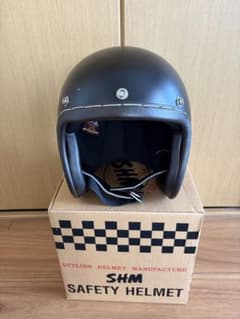 SHM ジェットヘルメット ブラック 箱付きのサムネイル