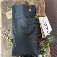 【大人気商品！】最強の日傘！UVO 男女兼用晴雨清涼日傘　ブラック　新品のサムネイル