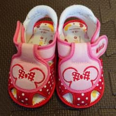 サンダル  ミニーちゃん  13cmのサムネイル