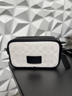 定価6.9万 極美品 コーチ ワイアット シグネチャー 2WAY クロスボディ mq6926-01_1.jpg