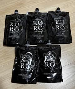 KURO ナチュラルブラック クリームシャンプー 5個セットのサムネイル