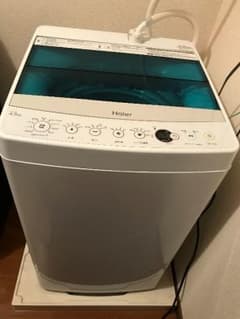 ハイアール全自動洗濯機ＪＷ-Ｃ４５Ａ（Ｗ）２０１６年製 ４・５Ｋホワイトのサムネイル