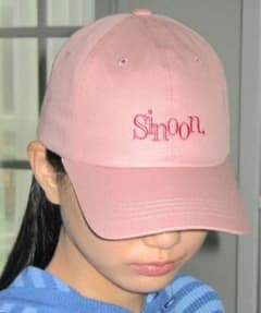 sinoon ピンク　レディースキャップ