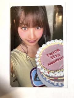 ジヒョ TWICE THE THRILL 11th 購入特典トレカのサムネイル