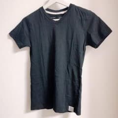AZUL Vネック 黒Tシャツ無地のサムネイル