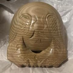 木魚】玉鳳 本楠杢魚 6号 - メルカリ