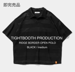 TIGHTBOOTH（タイトブース）RIDGE BORDER OPEN POLO - メルカリ