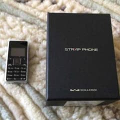 75ポストマン様 専用 WILLCOM ストラップフォン WX03Aのサムネイル