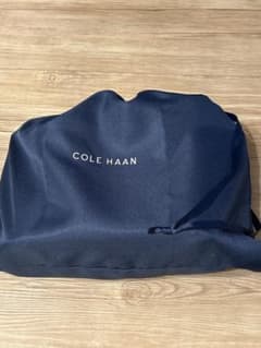 【保存袋付】COLE HAAN コールハーン レザー ショルダーバッグ ゴールドのサムネイル
