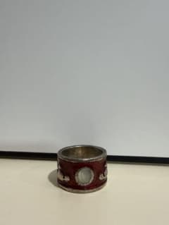 Vivienne Westwood レッド エナメル リングのサムネイル