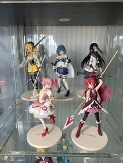 まどか☆マギカ フィギュア 一番くじプレミアム 5体セット 箱無しのサムネイル