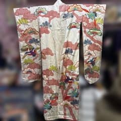 笠松・鶴柄の色打掛 - メルカリ