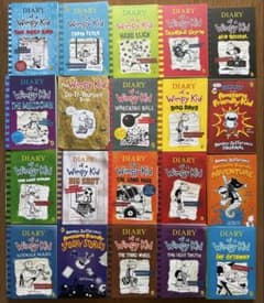 Diary of a Wimpy Kid 20冊セット 洋書 - メルカリ