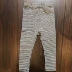 MUJI 無印 大人気 レギンス ボーダー 80のサムネイル